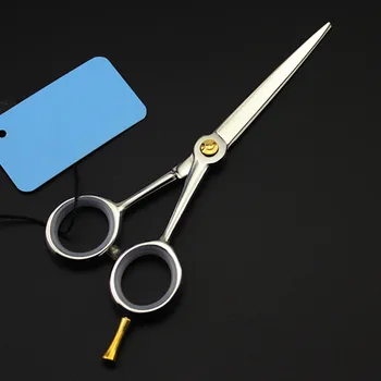 Upscale strokovno Japonska 440c 5 palčni las škarje salon ličila makas škarje za lase rezanje barber frizerske škarje, škarje za