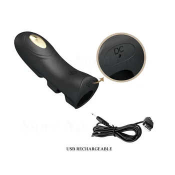 24K Gold Električnega Udara Prst Vibrator za Klitoris Vaginalne in Analne Stimulacije Ženski Masturbator G-Spot Massager Sex Igrače za Ženske