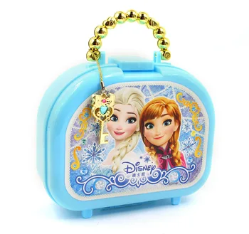 Disney zamrznjene elsa in Ana nalepke za Nohte prenosni bo ustrezala Nalepke sneguljčica Sofija Klasične Igrače Puzzle igra igrače