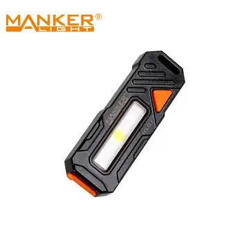 Manker ML01 High Power COB LED USB Polnilna Svetilka Večnamenski LED Svetloba Bela / Rdeča / Modra