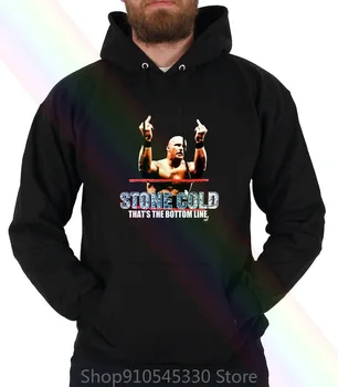Vintage Hoodie Sweatshirts Stone Cold Steve Austin 3:16 1998 Wwfwrestling Ženske Moški