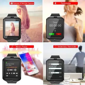 DZ09 Bluetooth Smart Watch Mobilni Fitnes Tracker Prenosni Nosljivi Zapestje Gledati