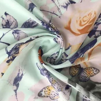 2016 nov modni cvetlični cvet tiskanja bombaž šal z tassel lady dolgi svileni šal visoko gostoto pomlad šal zaviti lencos de seda