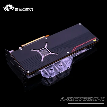 Bykski A-RX5700XT-X Polno Zajetje GPU Vode Blok Za VGA AMD RADEON RX5700XT/5700 Grafične Kartice Hladilnik Heatsink Nov prihod