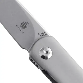 Kizer Žepni Nož Ki3499 Feist Zložljiva Rezilo Mini EOS S35VN Rezilo Taktično Titana Ročaj Visoko Kakovostnih Ročno Orodje