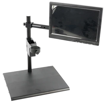 25 mm 33 mm Aluminij Zlitine Obešalnik Industrijske Video Kamera Mikroskop Stojalo Držalo Za Stereo Mikroskop LCD Monitor Tabela Stojalo