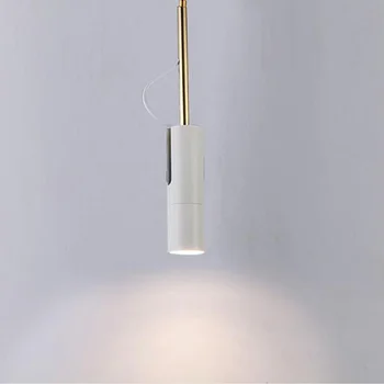 Nordijska Obesek navzdol svetlobe postelji Viseči Kuhinjski kosilo lučka Vzmetenje Lučka LED Nastavljiva Downlight Hanglamp LED Spot Osvetlitev