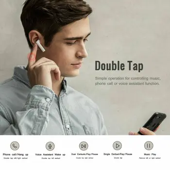 Original Xiaomi Zraka 2 Slušalke TWS Bluetooth 5.0 Z Dvojno Mic Mi Airdots 2 Pravi Brezžični Glasovni Nadzor LHDC Tapnite Nadzor Slušalke