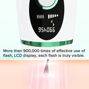 InFace 900000 Flash Stalno IPL Epilator Lasersko Odstranjevanje Dlak Električni Neboleč rezanje Navojev Celotno Telo Odstranjevalec Dlak