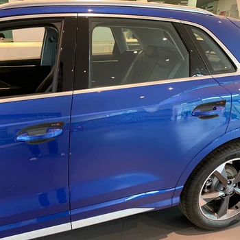 Avto Styling Primerna za 2019 2020 Audi Q3 Limuzina Kritje Zunanjih Vrat Ročaj Skledo Trim Kritje ABS Plastike Ogljikovih Vlaken Avto Dodatki