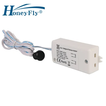 HoneyFly 2pcs NOVE LED DC12V IR Senzor za Vklop 40W Infrardeče Luči Stikalo Za LED Žarnice LED Trakovi Senzor Gibanja Roko Val 5-8 CM CE
