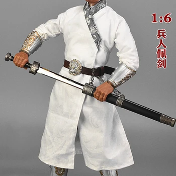 Meč Scabbard Igrača Kraljev Yue/Qin Sabre Meč Orožje Model Igrača 1/6 Obsega Ukrepe Slika Pribor Stari Način Orožje