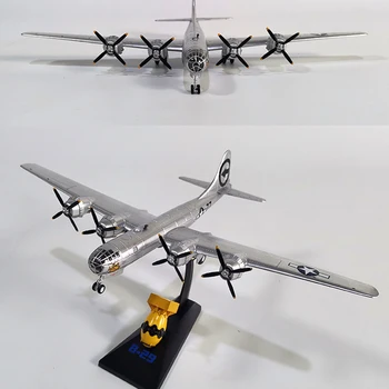 1/144 Obsega ZDA B-29 Superfortress Težka Strateški Bombnik Diecast Kovinski Vojaško Letalo Letalo Model Igrača za Zbiranje/Darilo