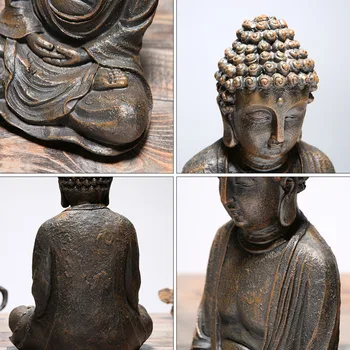 Sedi Buda Doma Vrt Kip Model Slika Ornament Kiparstvo Dekoracijo Kamoni Sedež, Kot So Ročna Dela Okraski