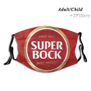 Super Bock Oblikovanje Po Meri Za Otroka Odraslih Masko Proti Prahu Filter Tiskalni Stroj Masko Super Bock Portugalska Pivo Portugalski