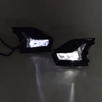LED DRL Meglo Lučka Zbora za Ford Mondeo Fusion 2019 2020 Dnevnih Luči z Meglo Lučka Ploščo