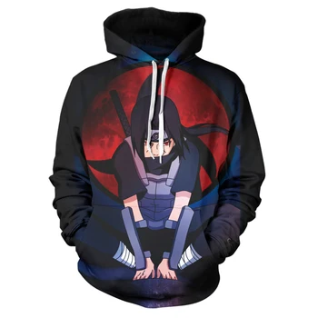 Spomladi in jeseni nov pulover Naruto 3d tiskanje moški pulover priložnostne fant otroški pulover hoodie
