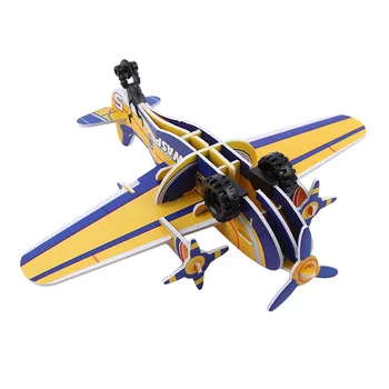 DIY Zrakoplova Simulacije Izobraževalne Igrače Model Darilo Airforce 3D Puzzle Vojaške Model Enostavno Nastavite Fant Zbirka Igri Dekoracijo