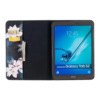 Tablet PC Ohišje Za Samsung Tab Galaxy S2 9.7 palčni T810 T813 T815 T819 SM-T810 SM-T813 SM-T815 Kritje PU Usnja Flip Stojalo Primerih