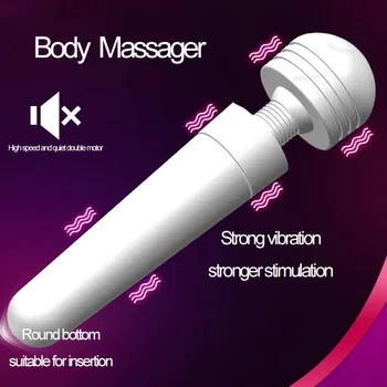 G Spot Vibrator Vaginalne Klitoris Stimulator 10 Načini Nepremočljiva AV Palico Telo Massager Sex Igrače Za Ženske, Lezbijke, Masturbator
