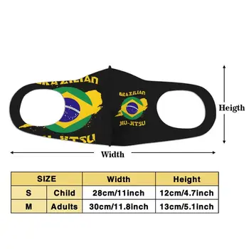 Brazilski Jiu Jitsu maskara reutilizable con filtro večkratno uporabo masko otroci masko oblikovalec maske pm2.5 cubrebocas con filtro