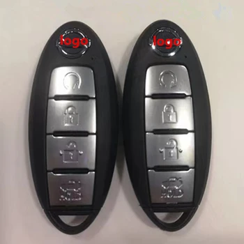Avto brez ključa Smart Remote Key 433Mhz 4A Čip za Nissan Bluebird Sylphy Pulsar Sentra Sončni Pametni Ključ z Daljinskim Gumb Start