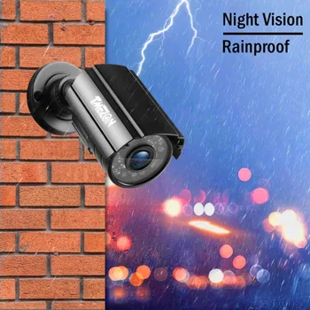 TMEZON 960P AHD CCTV Kamere Day/Night Vision Nepremočljiva Nadzora Varnostne Kamere (delo z Tmezon IP 10 inch interkom)