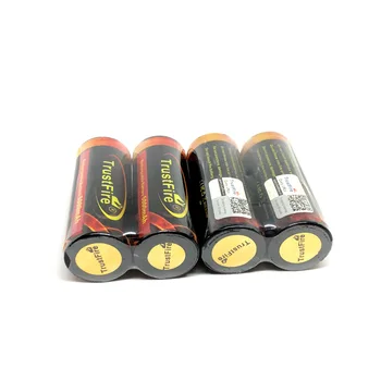 Visoka Kakovost TrustFire 26650 5000mah 3,7 V Pisane Li-ion Polnilne Baterije Litijeve Baterije S PCB Zaščitene Odbor