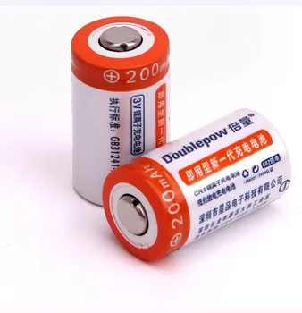 12pcs/veliko Visoko kakovostnih 3V Cr2 baterija za ponovno polnjenje 200mAh litij-ionska baterija za polnjenje, primeren za fotoaparat litijeva baterija