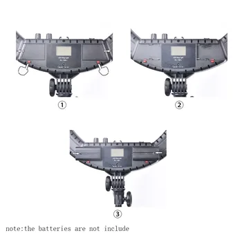 Fusitu RL-18BII LED Obroč Svetlobe 3200-5600K Lučka Fotografske Svetlobe Za Fotoaparat Youtube Foto Video Ličila&Nastavek za baterijo