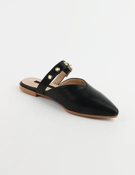 Baotou natikači ženski opozoril ravno dno sandali 2020 poletje nov vsestranski obrabe Muller čevlji ženske sandale copate