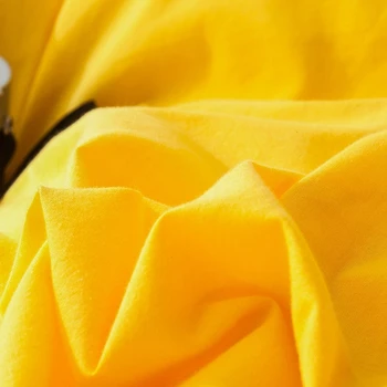 NOVIH bombaž 1PC rumena vzglavnik za lase dekorativni mehko Blazino Primeru Kritje Za Spalnice 30x50cm Domačega Tekstilnega Posteljnina Uporabo