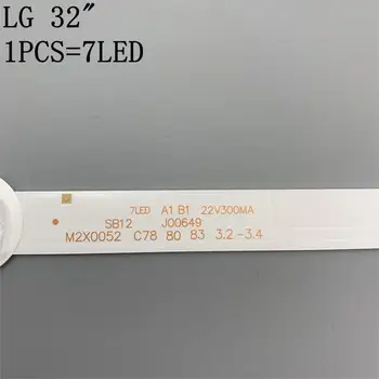 6PCS 630mm LED Trakovi 7leds za LG 32