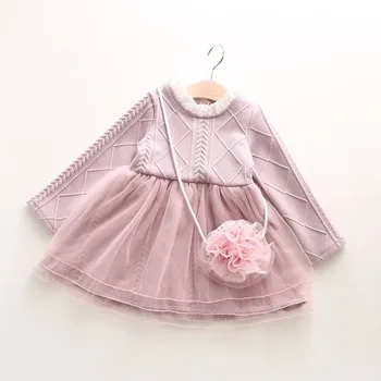Anlencool 2020 Novo pomlad novo korejsko Visoke kakovosti, otroci, dekleta, gaza Princesa Obleko majhne otroke obleko cvet vreča otroška oblačila