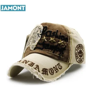 JAMONT blagovne znamke bombaž moda vezenje starinski slog Baseball Skp casquette vrnitev žoge klobuk za moške, ženske