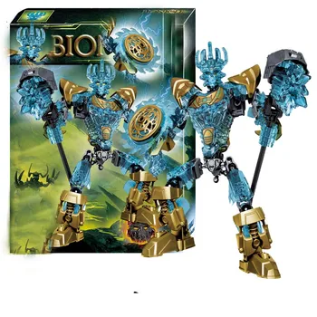 2020 KSZ 613-1 Združljiv Z Lepining Bionicle 71312 Biokemične Bojevnik Bionicle Ekimu Je Msdk Maker Gradnik Igrače
