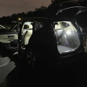 7x Auto LED Žarnice za Avto Notranje luči Komplet Za Citroen C5 2008 2009 2010 2011 2012 2013 Dome Branje Svetlobe Prtljažnik, Svetilke