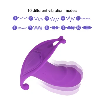 VATINE 10 Hitrost Dildo, Vibrator Sex Igrače za Ženske Klitoris Stimulator Brezžični Daljinski upravljalnik Nosljivi Hlačke Vibrator