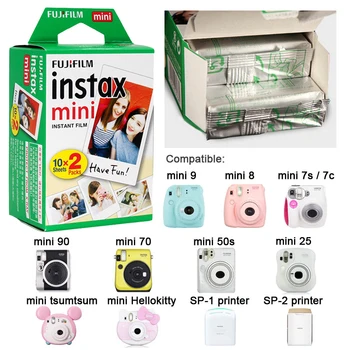 Fujifilm Instax Mini Film 3-Palčni Beli Rob 64 Žepi Fotografski Papir Album za Polaroid LiPlay Mini 9 8 7s 25 70 90 Hitra Kamera