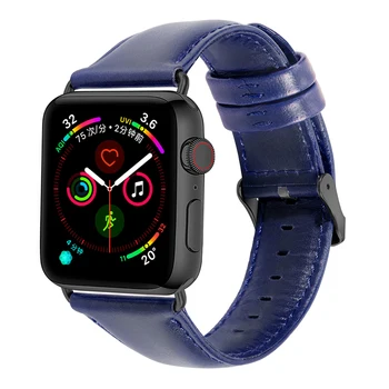 Pravega Usnja trak Za Apple watch band 44 mm 40 mm pravilno iwatch 42mm 38 mm zapestnica watchband za apple Gledati serije 5 4 3