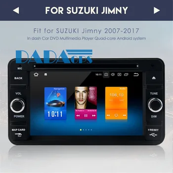 2 din Android 7.1 8.0 avtoradio DVD Predvajalnik, GPS Navigacija za Suzuki Jimny 2007-2017 Avtomobilski Stereo sistem Večpredstavnostna Auto glavne enote Avdio