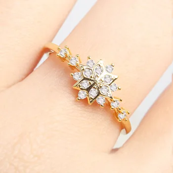 Lep Ženska 14K Zlato Sneg Diamantni Prstan Lepe Peridot Mystic Gemstone Anillos De Bizuteria za Ženske, Nakit Diamante Obroč