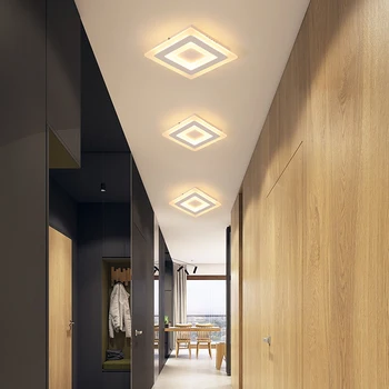 Sodobni LED Stropni Ligjts za Koridor oltarja minimalističen verandi preddverju balkona led Domov stropna svetilka, Dekorativne Svetilke