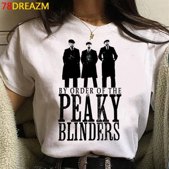 Peaky Blinders t-shirt moški grunge estetske 2020 t-shirt kawaii