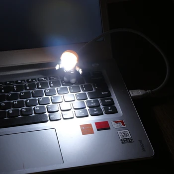 Mini Branje Lučka USB Cev Za Računalnik Prenosni RAČUNALNIK Prenosni Čisto Bela Prenosni Astronavt Astronavt LED Noč Lahka, Nastavljiva