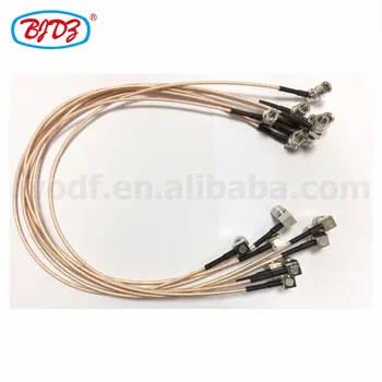 Brezplačna Dostava za 5 pieceQMA Moški Desni kotni priključek za QMA Moški Desni kotni priključek za RG316 kabel sklop 15 cm skakalec kabel