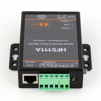 5pcs/CE, FCC Uradni HF5111A RJ45 RS232/485/422 Za Ethernet Linux serial Port (Serijska vrata Strežnika Pretvornik Naprava Industrijski Priključek Enota