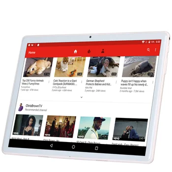 Novo 10.1 Palčni 2G Tablet Pc Quad Core 1GB+16 GB ROM Android Tablet Podporo WIFI Google Play 1280x800 Stekla Zaslon, Dual SIM kartice