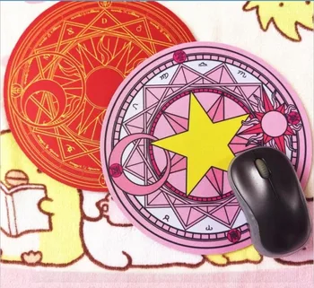 LELAKAYA Cosplay Japonski Anime Card Captor Sakura Slika Kinomoto Sakura Star Clow Dejanje Slika Natisnjena miško norih Igrače Nova