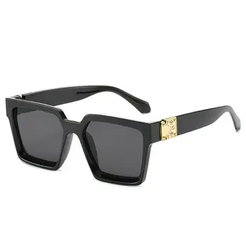 WOENFEL Moda Pravokotnik sončna Očala Luksuzne blagovne Znamke Ženske sončna Očala Kvadratnih Vintage Retro Velik Okvir Oblikovalec Potovanja Očala